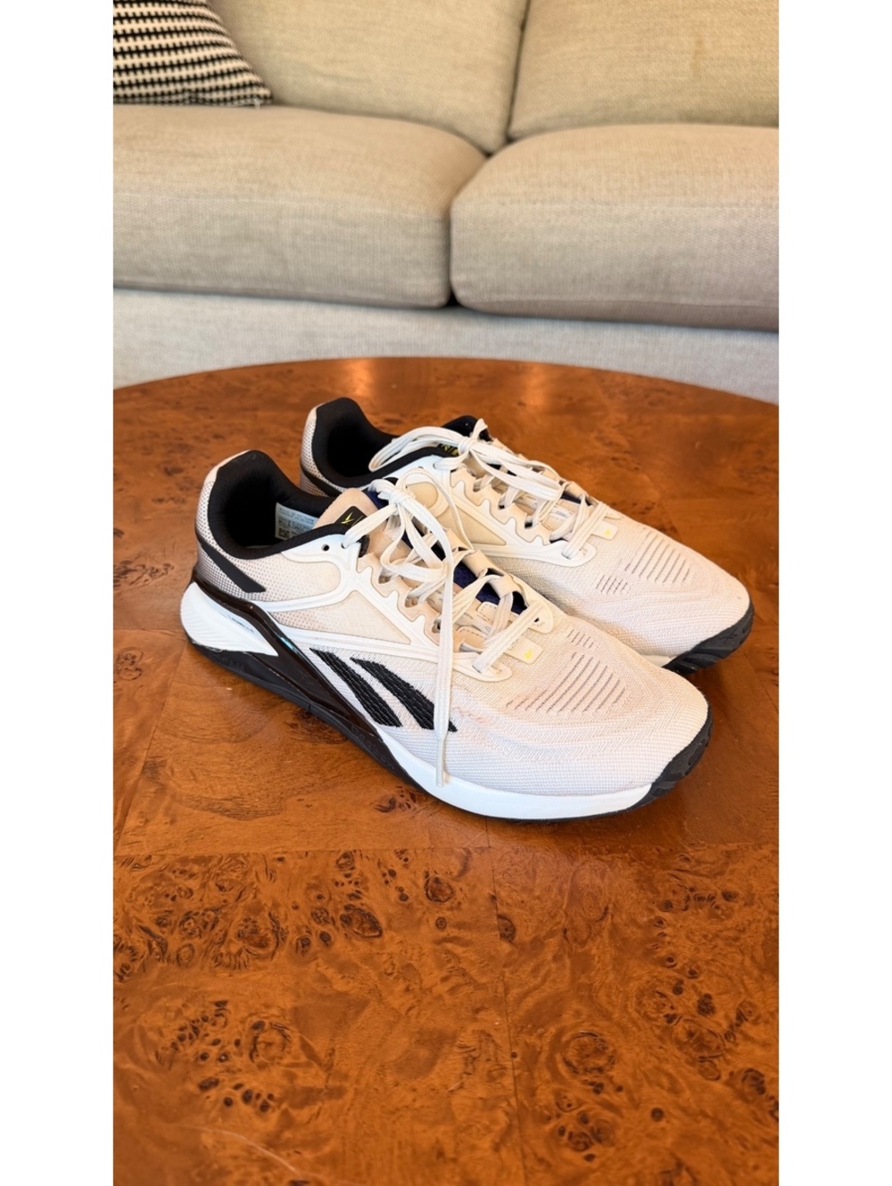 Reebok x Les Mills Women’s White and Black Running Shoes Size 8.5